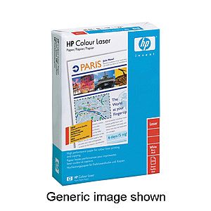 Hewlett Packard  HP  Colour Laser Paper Smooth 100gsm 500 Sheets per Ream A3 White Ref HCL1024  1 Ream 