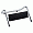 Kensington Footrest Tubular Steel Adjustable 4 Heights Platform W280x90mm Chromed 