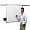Nobo Pro-Rail Drywipe Board Magnetic 1800mm Aluminium Trim 