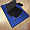 Colortex Chair Mat for Floor Protection with Printed Design 1220x920mm Ripple Deep Blue 