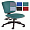 Sonix Matrix Operator Chair Asynchronous High Back H540mm W500xD470xH490-580mm Green