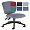 Sonix Matrix Operator Chair Permanent Contact High Back H540mm W500xD470xH470-540mm Lead