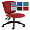 Sonix Matrix Operator Chair Permanent Contact High Back H540mm W500xD470xH470-540mm Burgundy