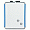 Nobo SlimLine Drywipe Board Magnetic with Pen and Eraser 220x14x280mm White and Blue 
