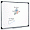 5 Star Whiteboard Drywipe Magnetic with Pen Tray and Aluminium Trim W1200xH900mm