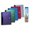 Oxford Office Notebook Wirebound Polypropylene 180 Pages 90gsm 110x170mm Assorted Ref N002463  Pack 10 