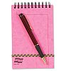 Europa Midi Notepad Twin Wire Headbound 200 Pages 80gsm 152x102mm Pink Ref 3123  Pack 10 