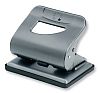 5 Star Office Punch 2 Hole Plastic Base Metal Handle Capacity 18x 80gsm Silver